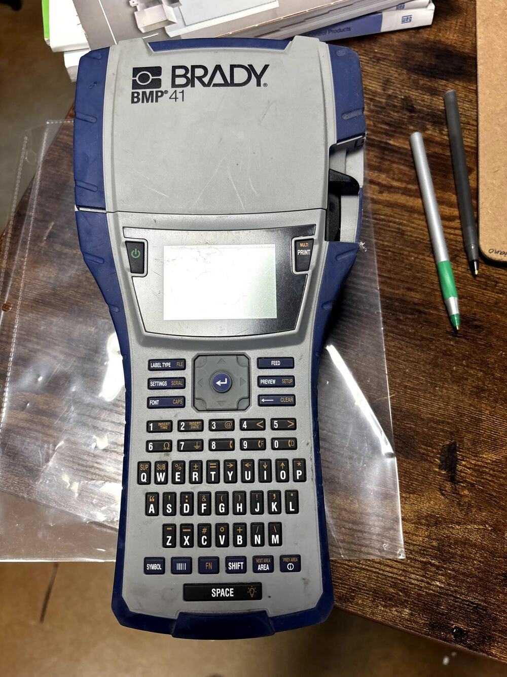 Brady BMP41 Label Printers Both tested